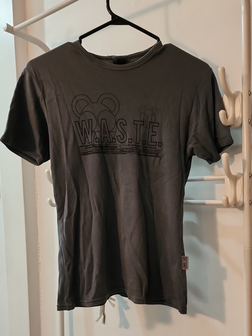 WASTE Radiohead Kid A Skinny tee